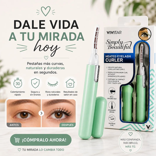 ✅Rizador de Pestañas Eléctrico