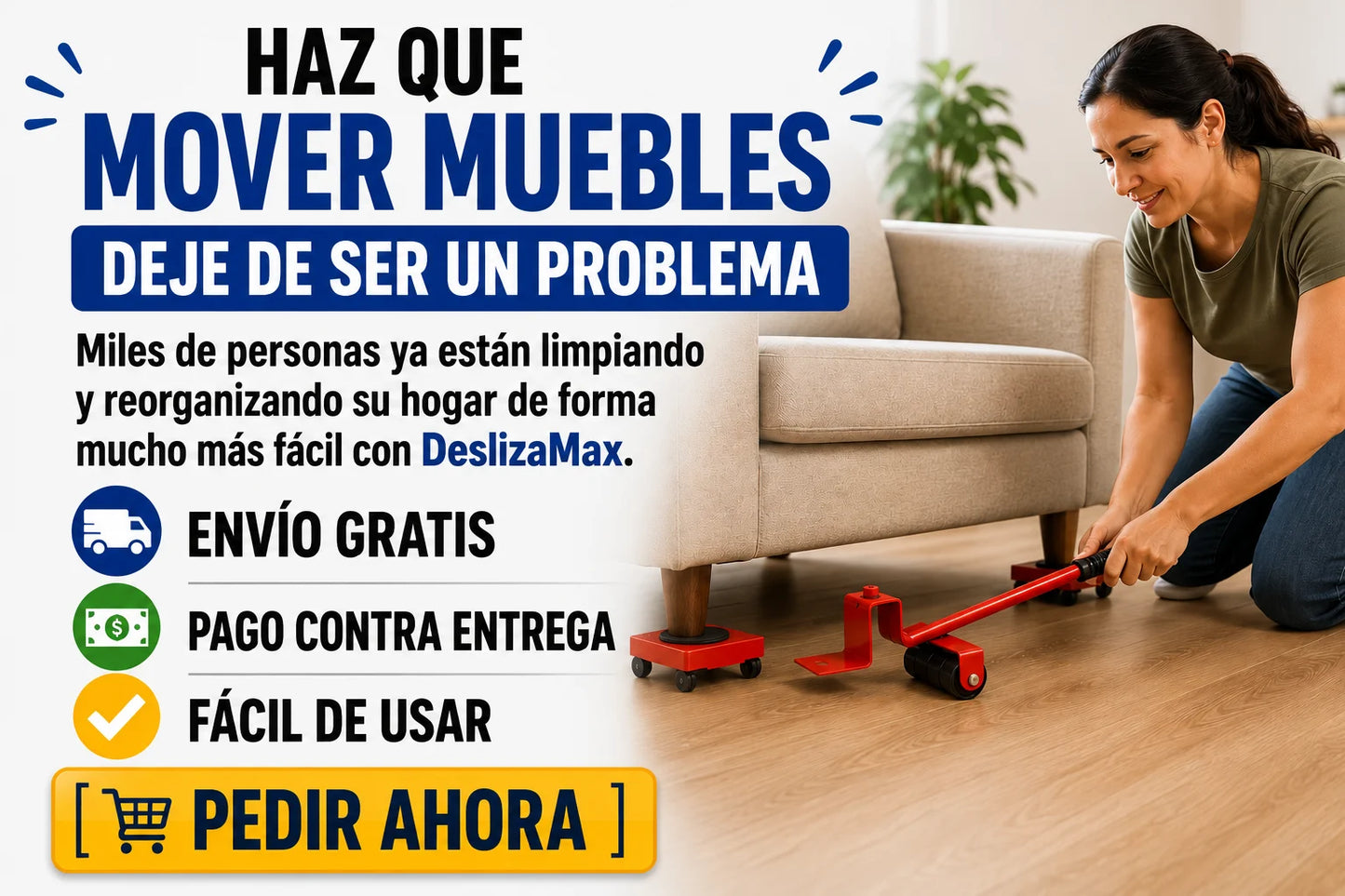 ⭐DeslizaMax - Mueve muebles sin esfuerzo