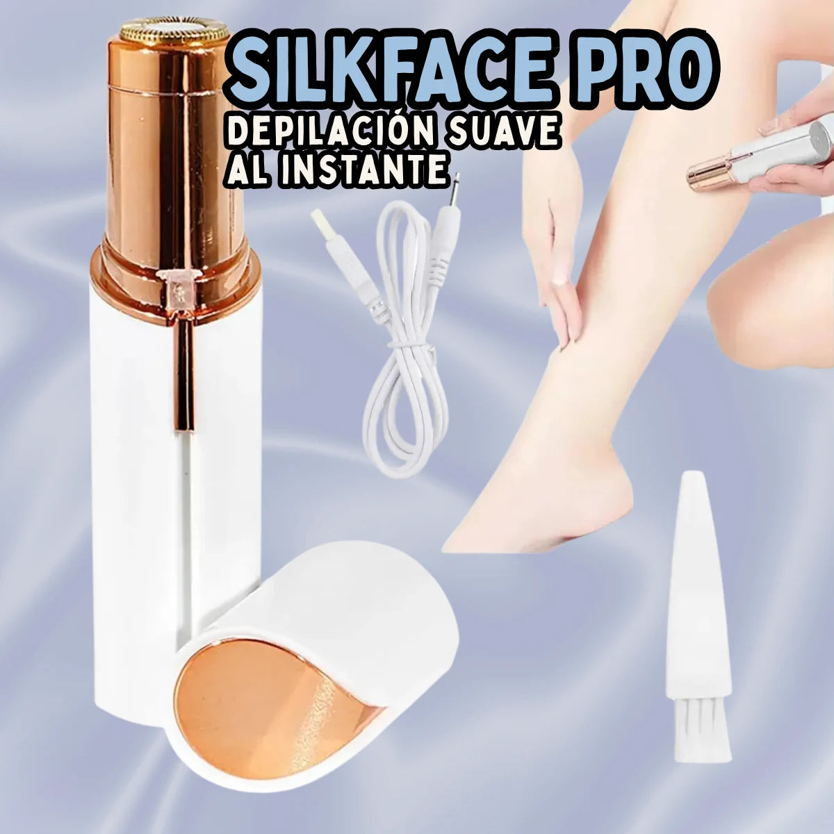 SILKFACE PRO Depilación suave al instante
