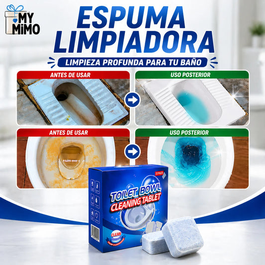 ESPUMA DE LIMPIEZA PARA INODORO