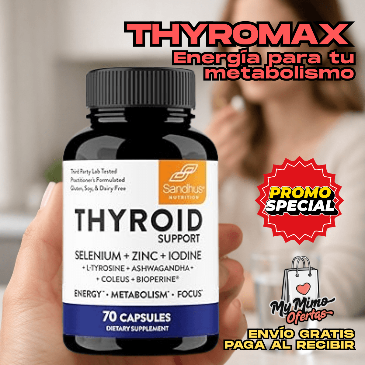 THYROMAX - Energía para tu metabolismo
