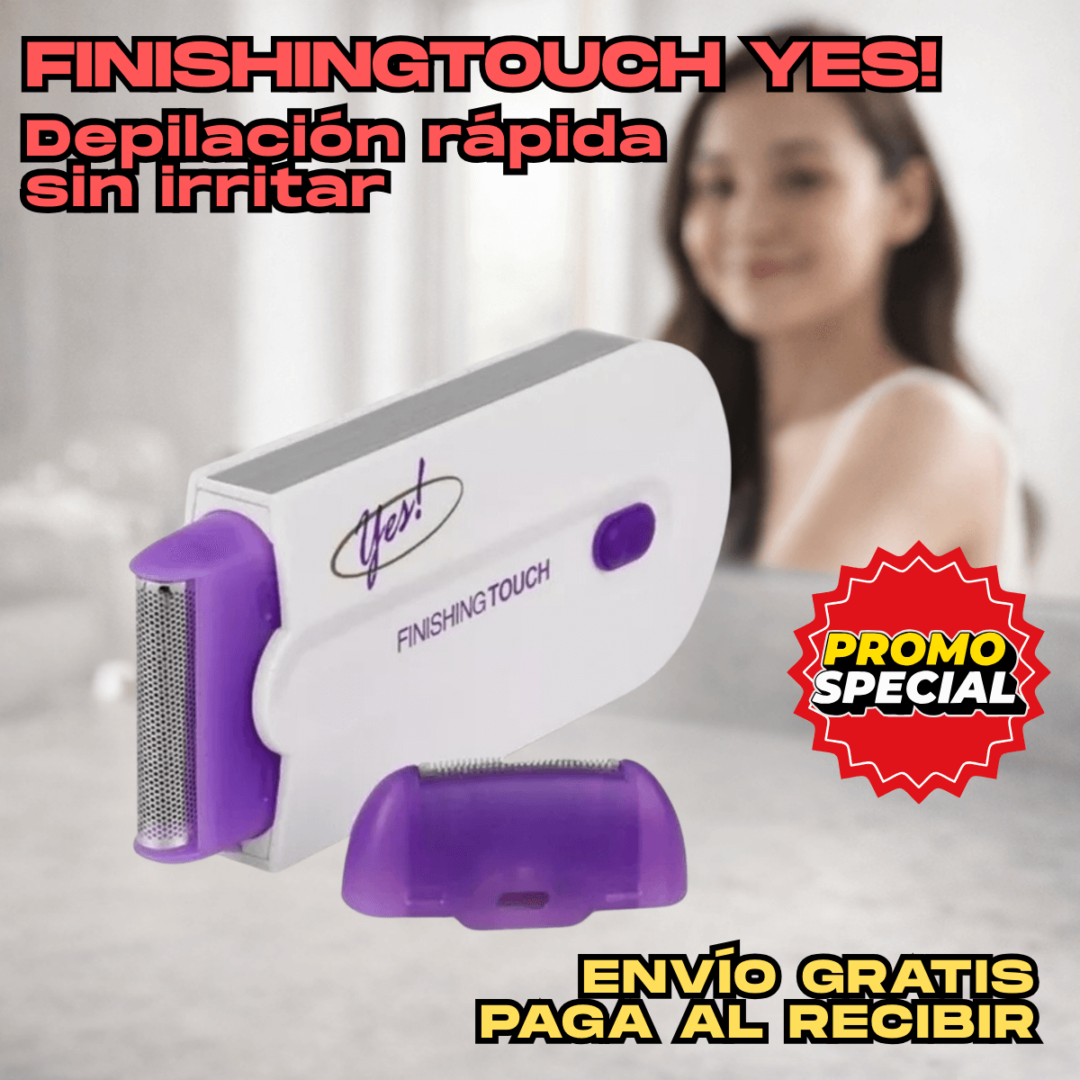 FinishingTouch YES! - Depilación rápida sin irritar