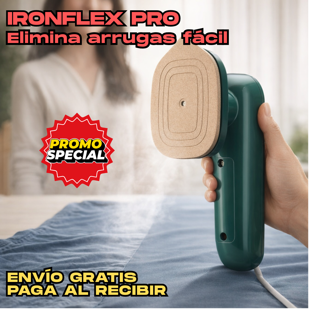 IronFlex Pro - Elimina arrugas fácil