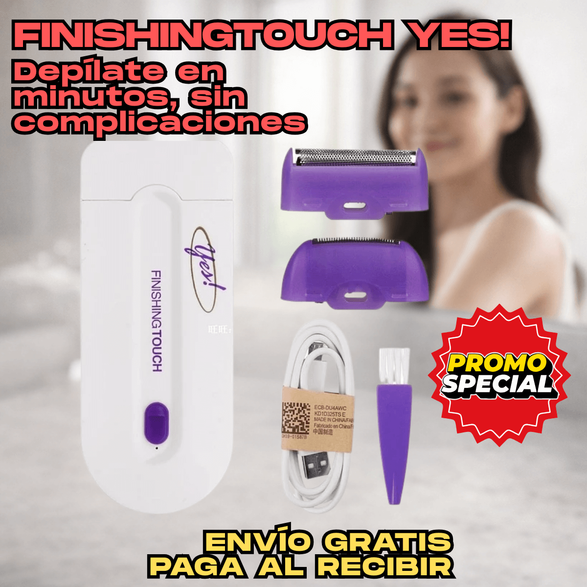 FinishingTouch YES! - Depilación rápida sin irritar