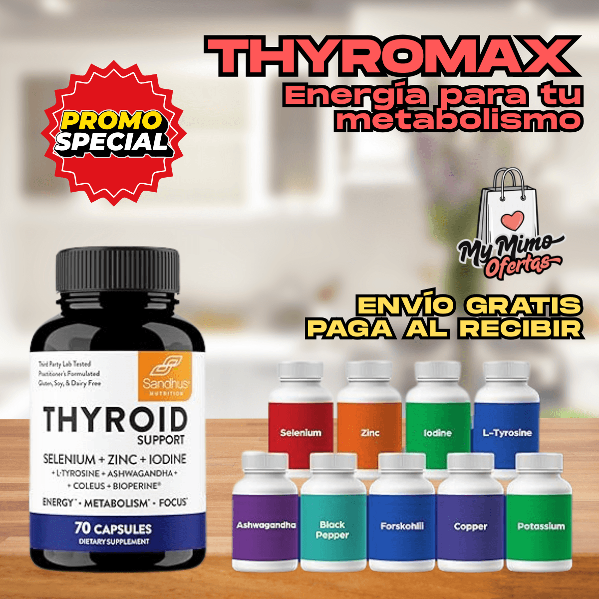 THYROMAX - Energía para tu metabolismo