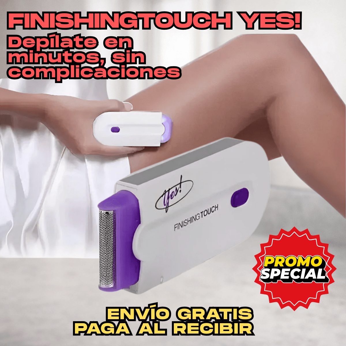 FinishingTouch YES! - Depilación rápida sin irritar