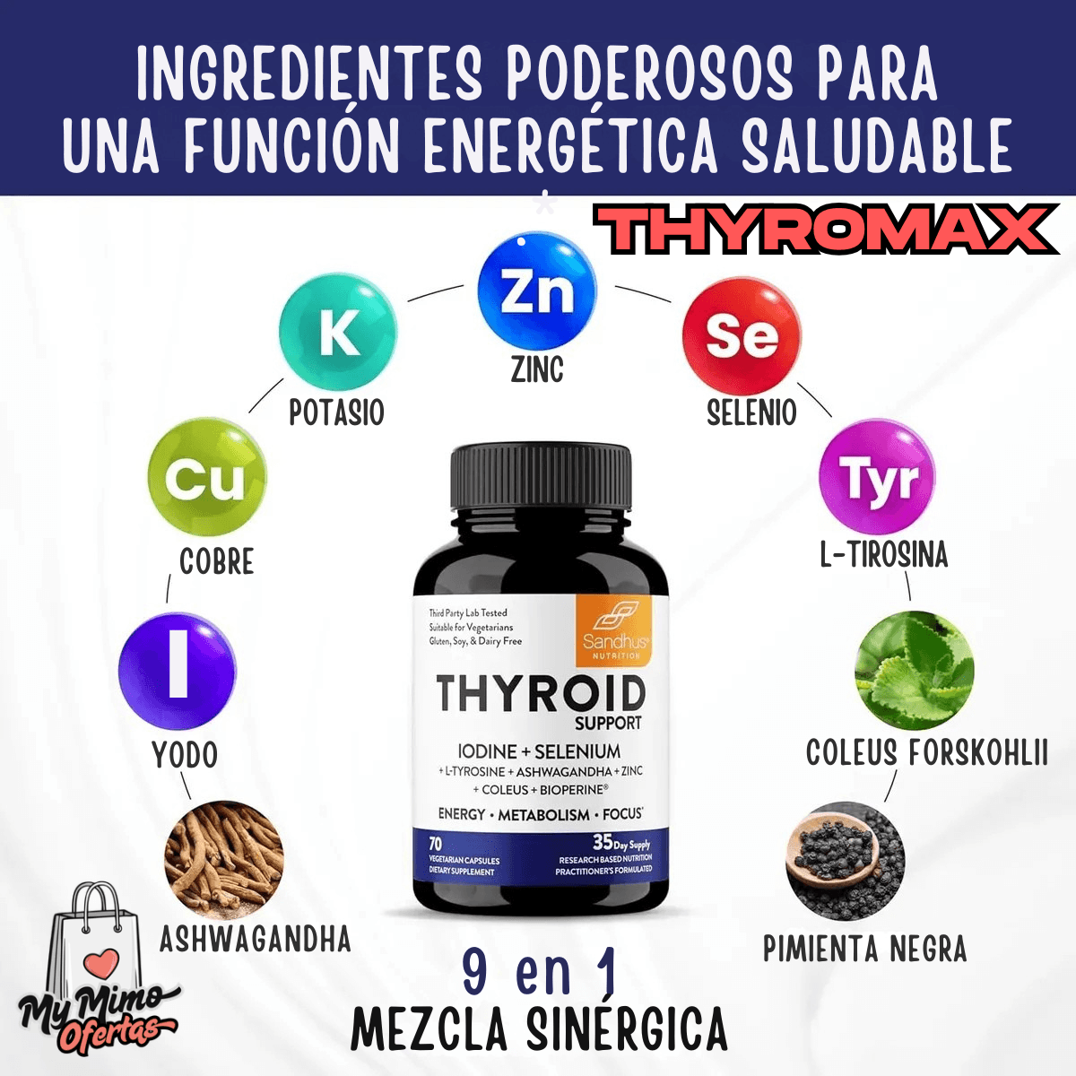 THYROMAX - Energía para tu metabolismo