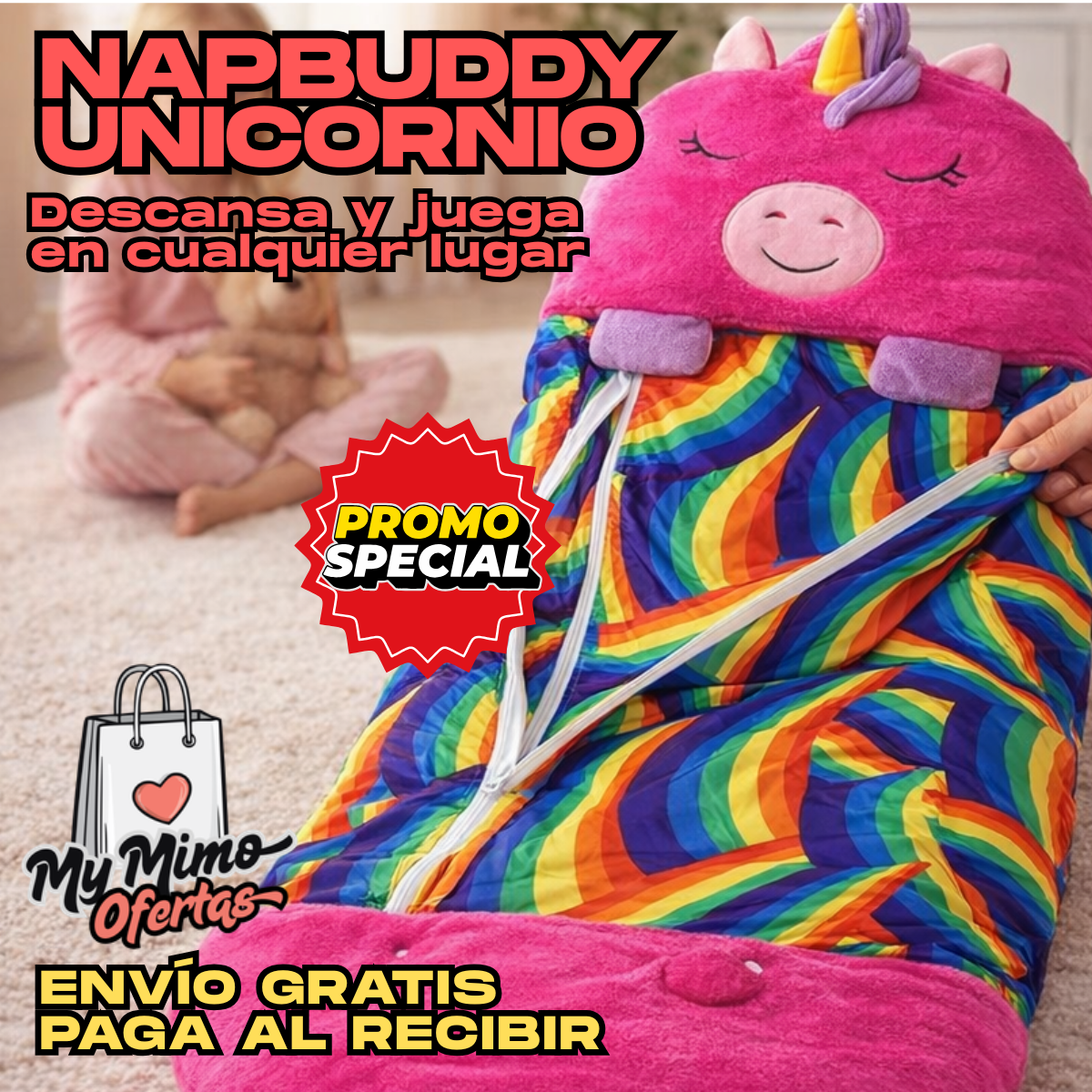 NapBuddy- Descansa y juega en cualquier lugar