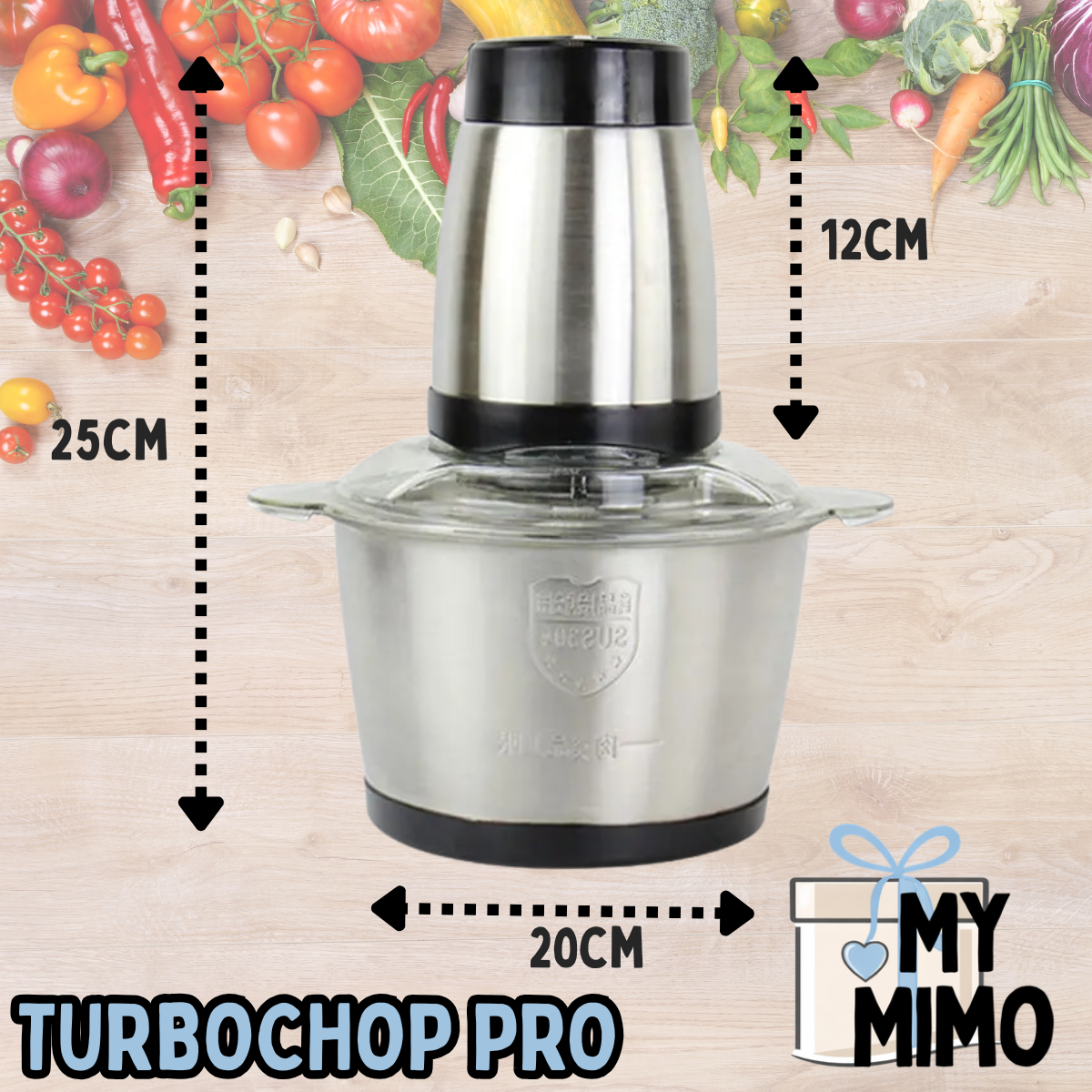 ✅TURBOCHOP PRO - Pica en segundos sin esfuerzo