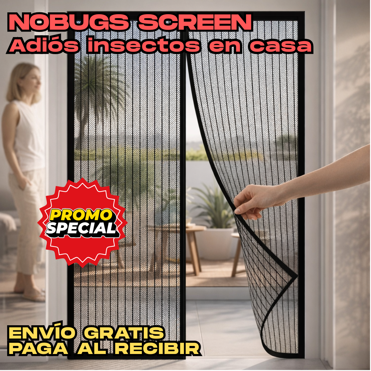 NoBugs Screen - Adiós insectos en casa