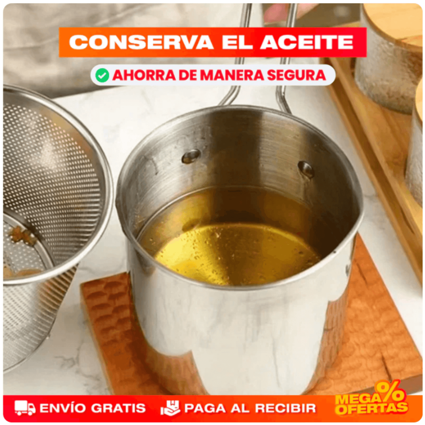 ✅ChefPro - Fríe de manera limpia y segura