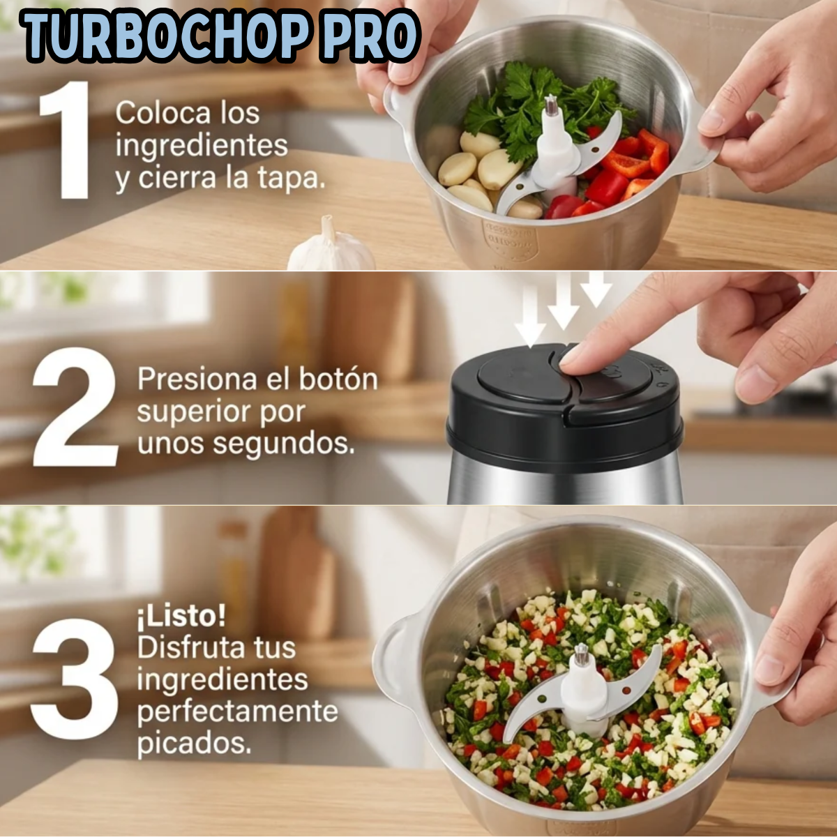 ✅TURBOCHOP PRO - Pica en segundos sin esfuerzo