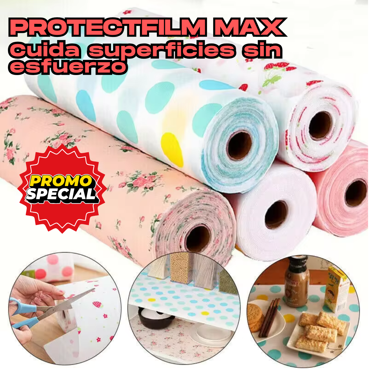 ProtectFilm Max - Cuida superficies sin esfuerzo