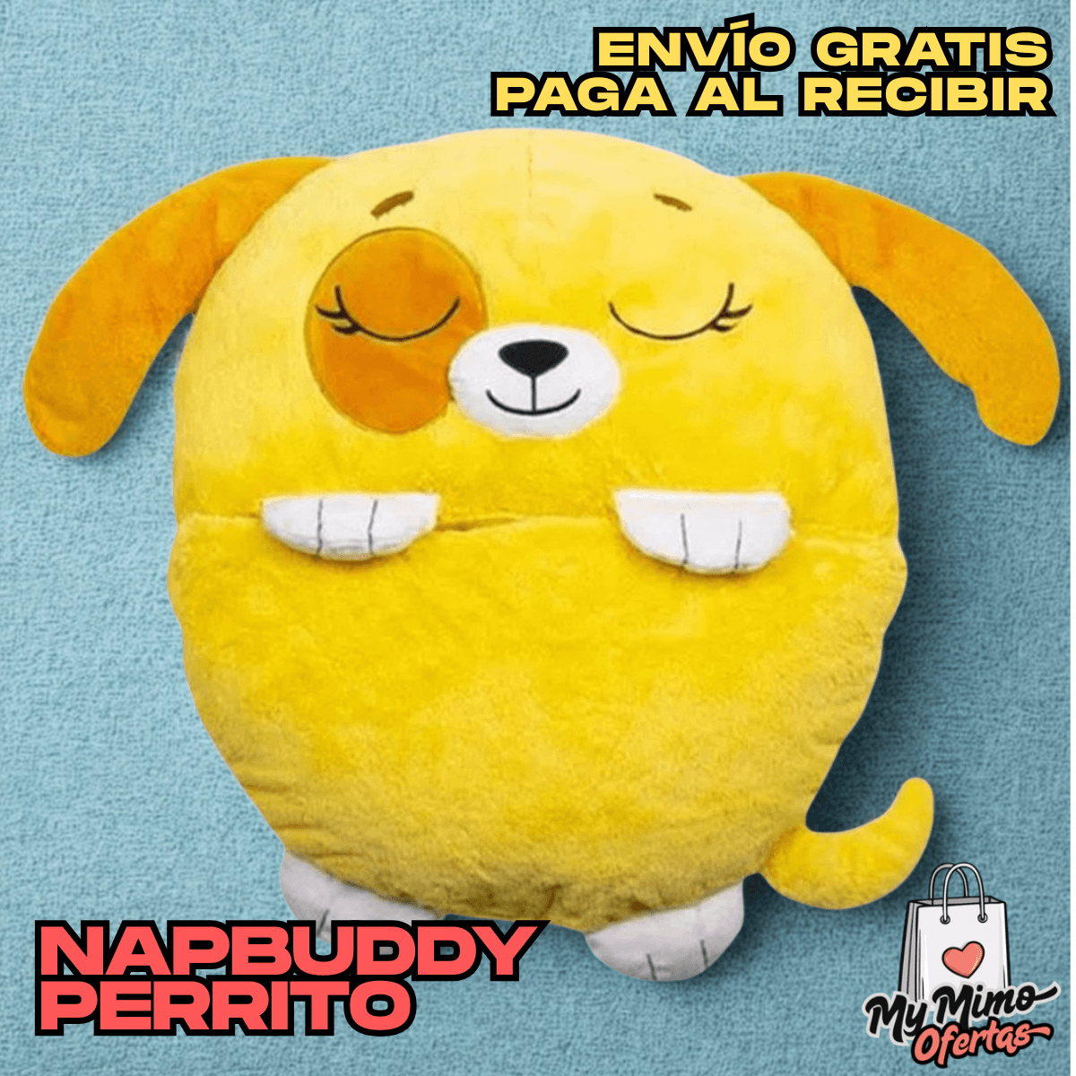 NapBuddy-PERRITO Descansa y juega en cualquier lugar