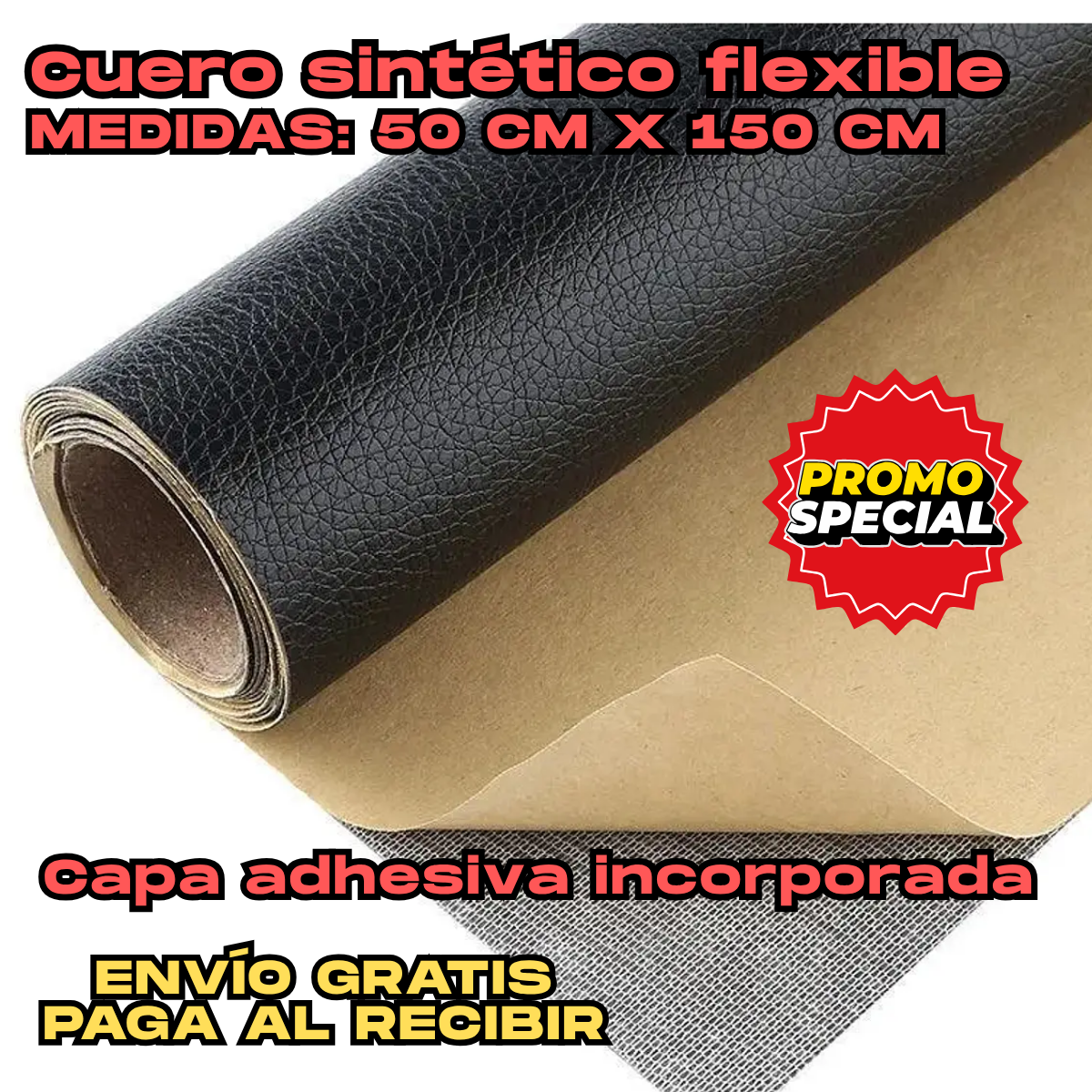 RenovaCuero - Repara sin cambiar tus muebles LLEVA DE REGALO ProtectFilm Max - Cuida superficies sin esfuerzo