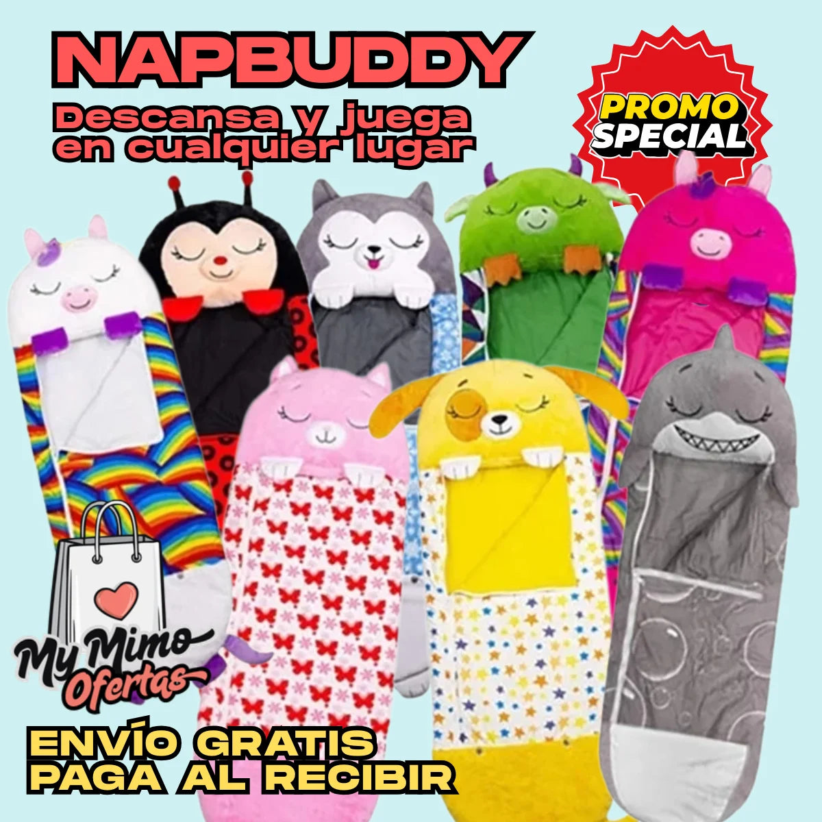 NapBuddy- Descansa y juega en cualquier lugar