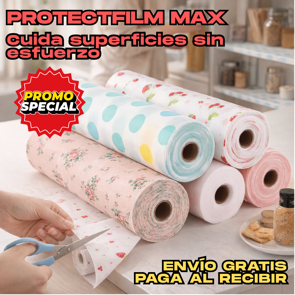ProtectFilm Max - Cuida superficies sin esfuerzo