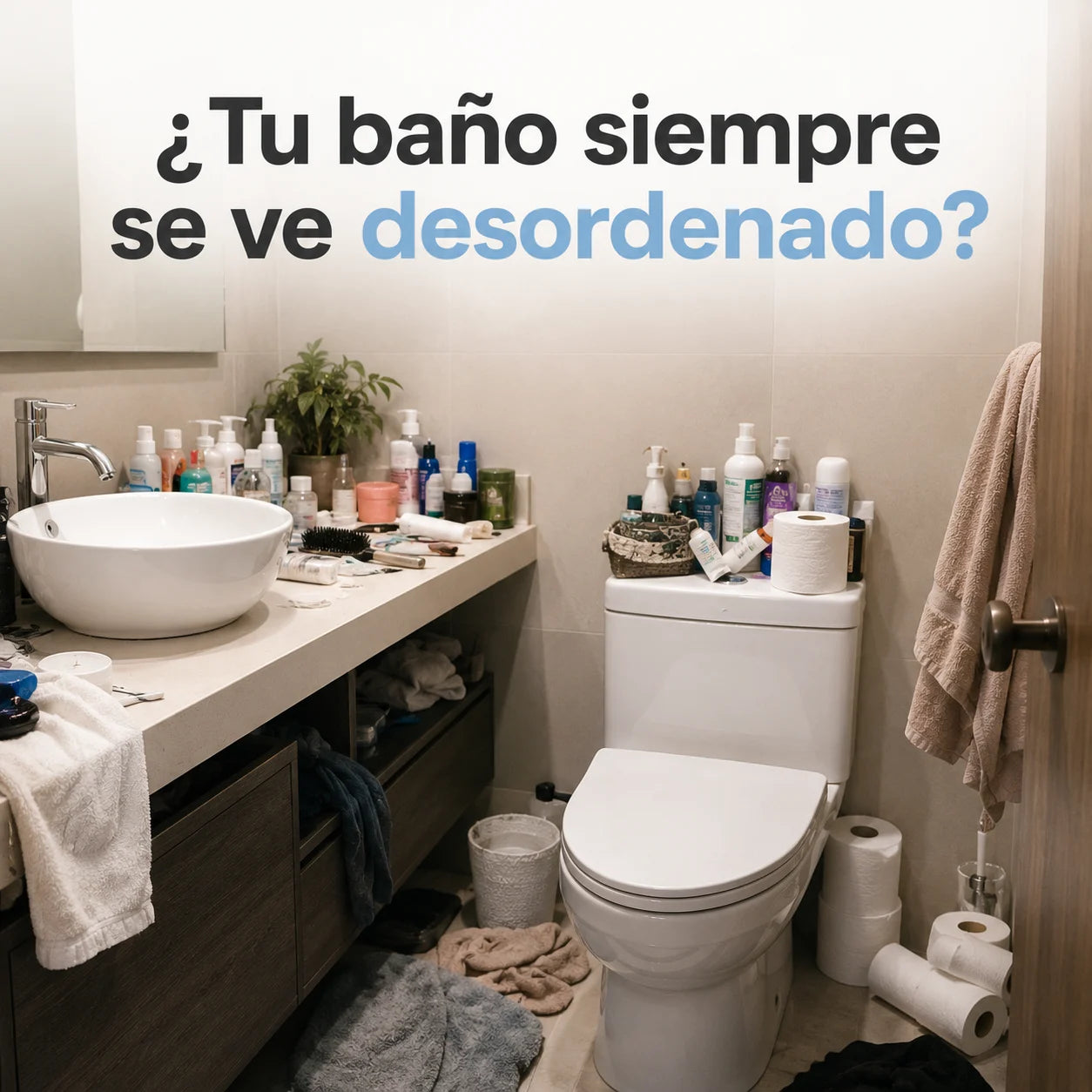 ✨SPACERACK™ El espacio que tu baño necesitaba✅