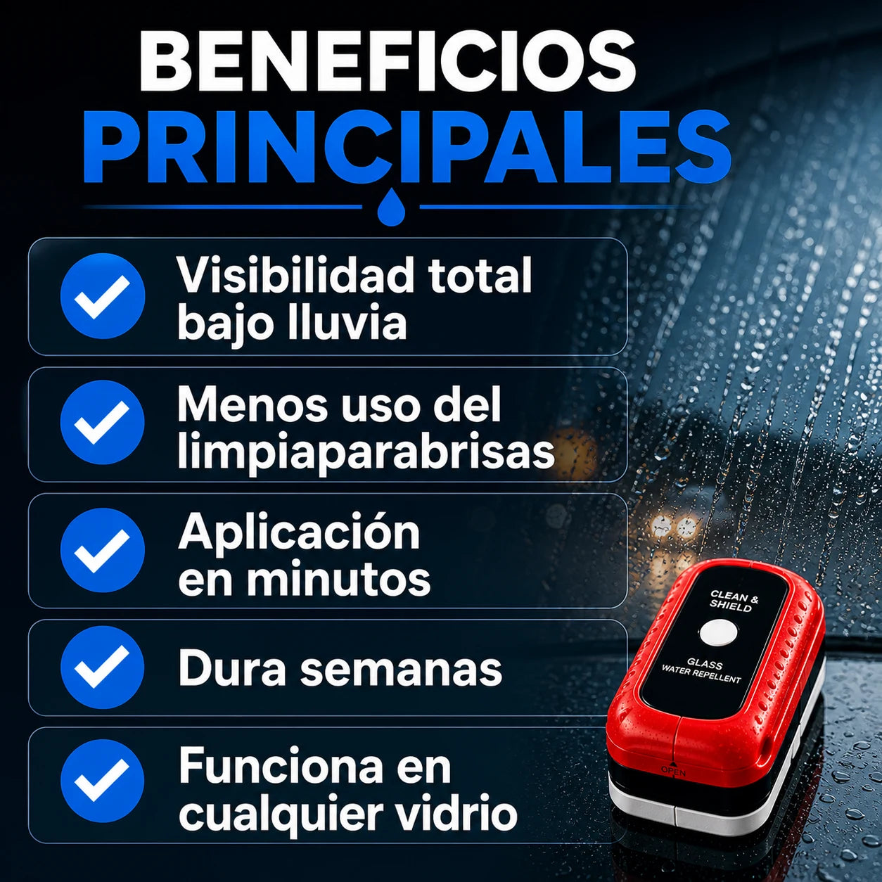 ClearRain “Visibilidad total incluso bajo la lluvia”