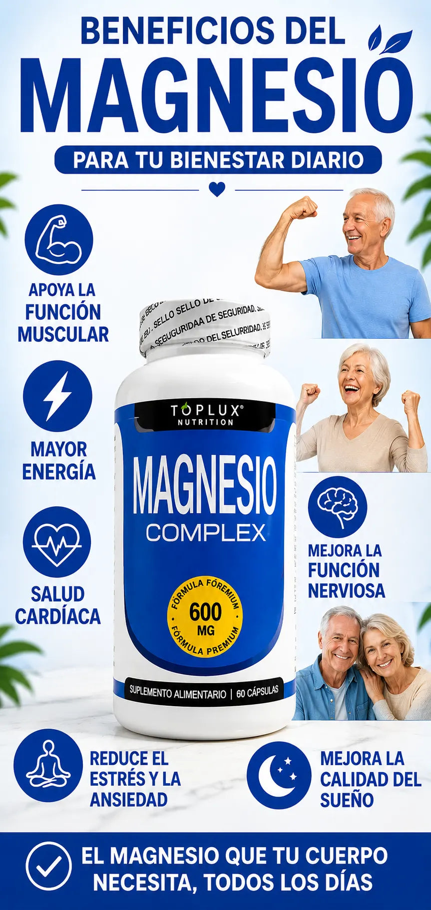 🌿MAGNESIO COMPLEX 600MG