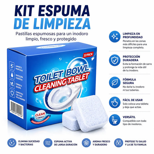 ESPUMA DE LIMPIEZA PARA INODORO