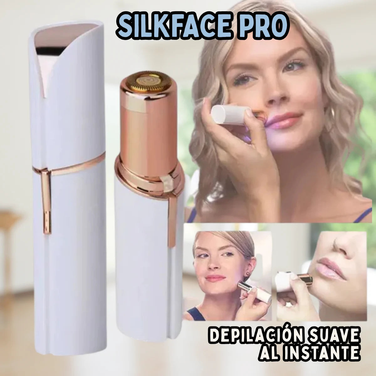 SILKFACE PRO Depilación suave al instante
