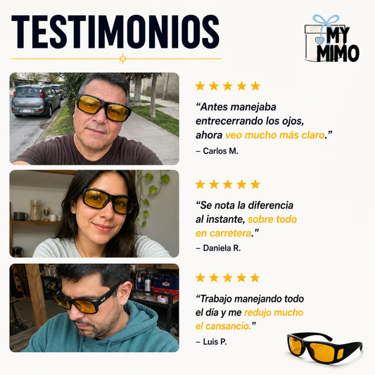 VISIONDRIVE HD Elimina el deslumbramiento y mejora tu visión al conducir