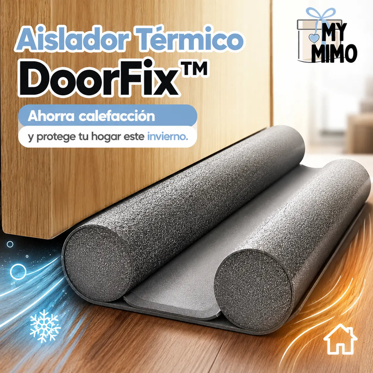 Aislador Térmico DoorFix™ - Ahorra calefacción y protege tu hogar este invierno