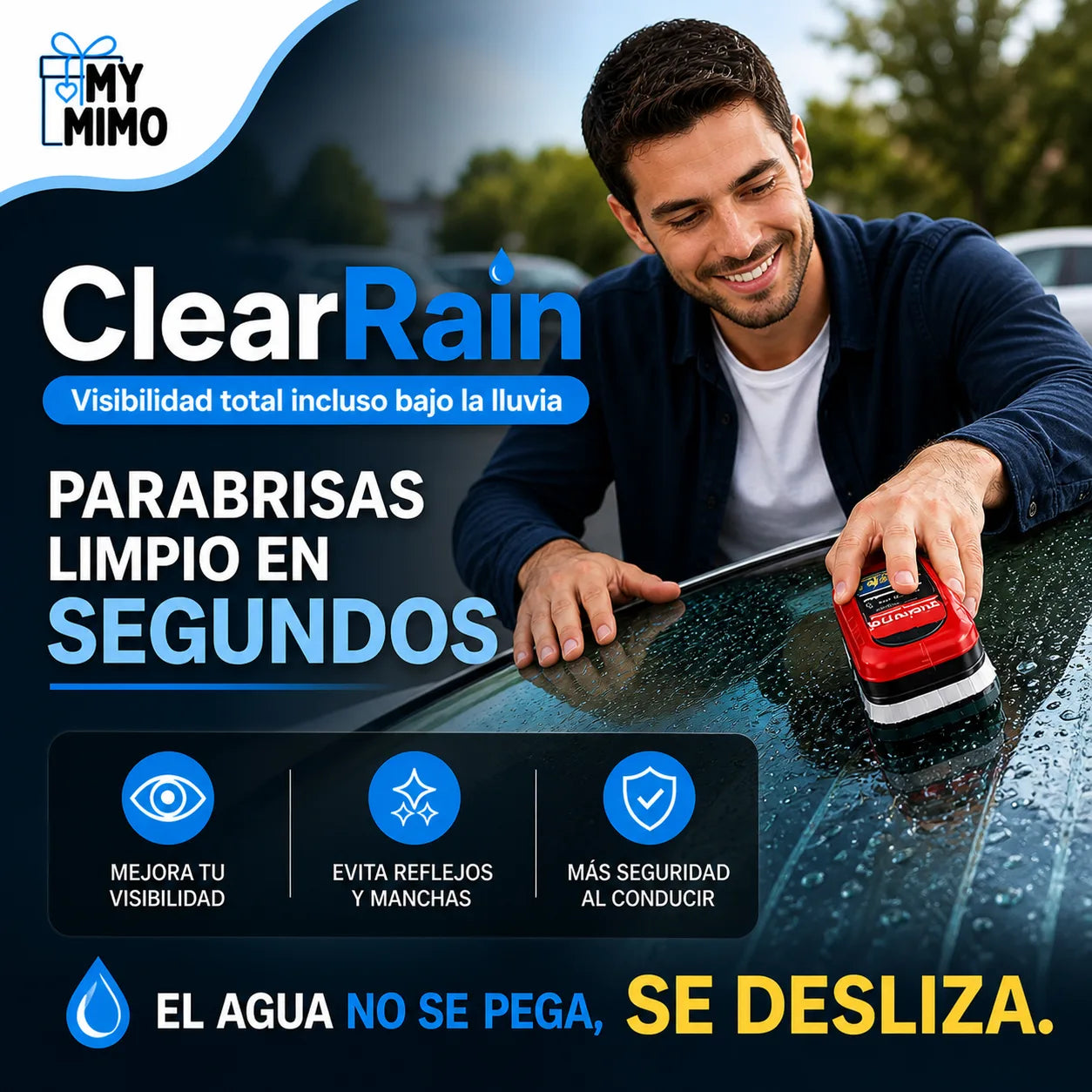 ClearRain “Visibilidad total incluso bajo la lluvia”