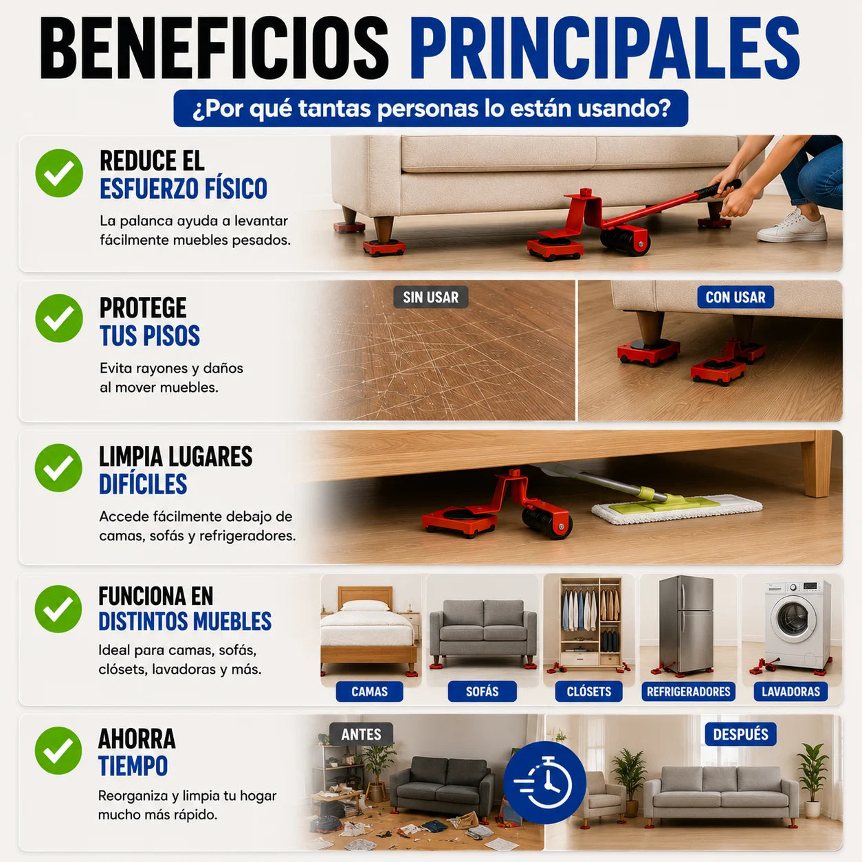 ⭐DeslizaMax - Mueve muebles sin esfuerzo