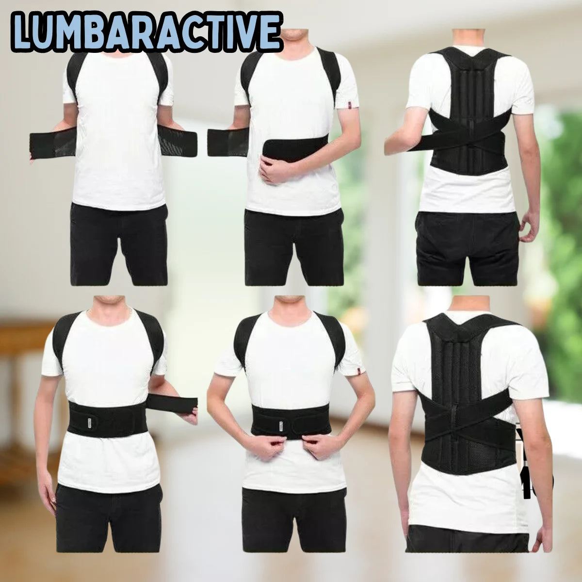 LUMBARACTIVE Mejora tu postura sin esfuerzo