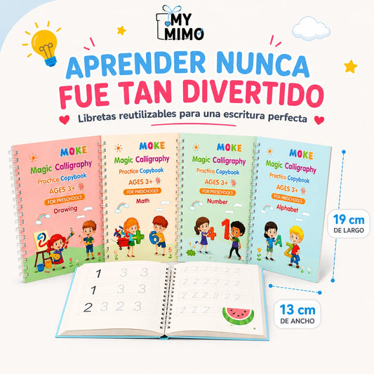 ESCRIBIX™ ✨Sistema de Escritura sin Frustración Reutilizable