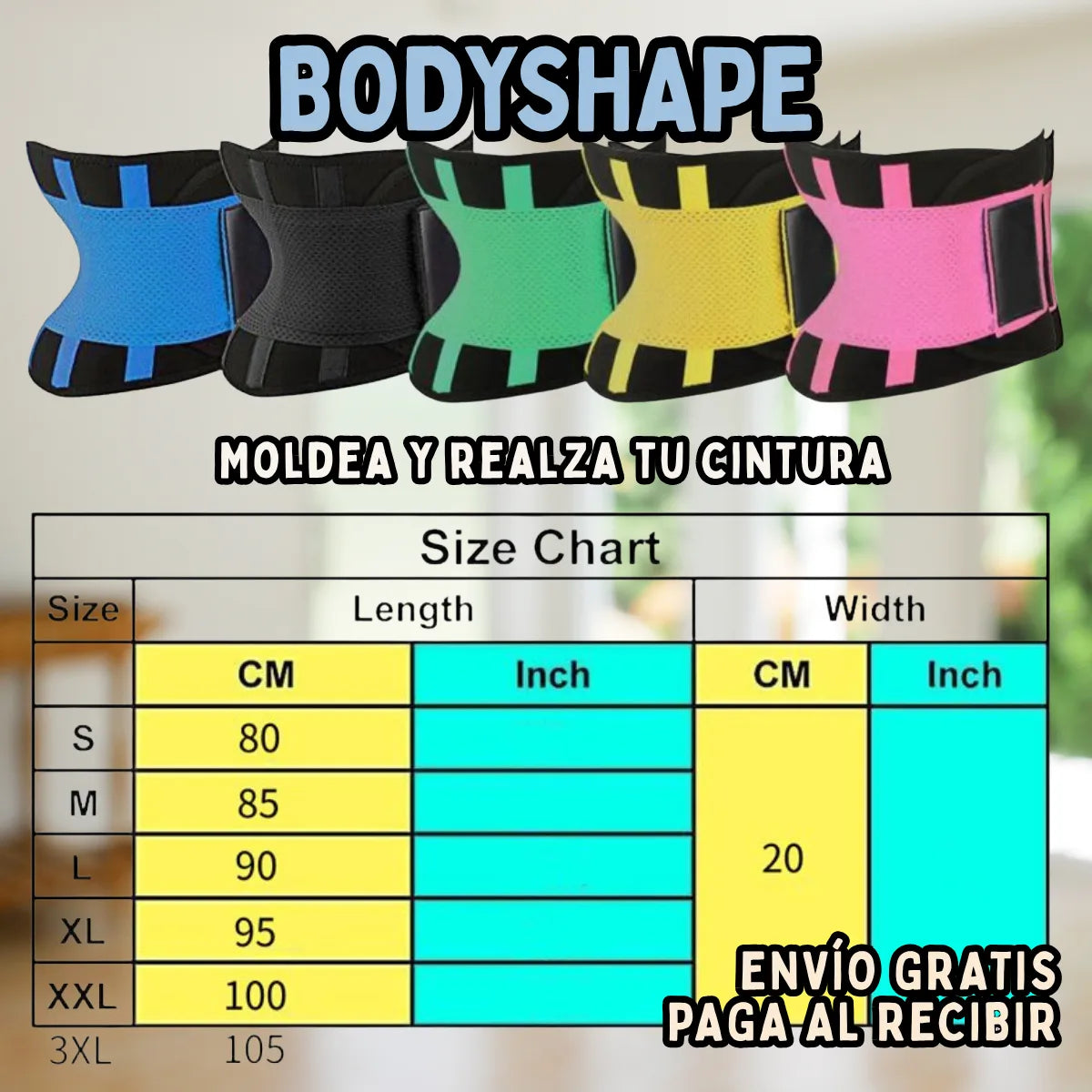 BODYSHAPE Moldea y realza tu cintura