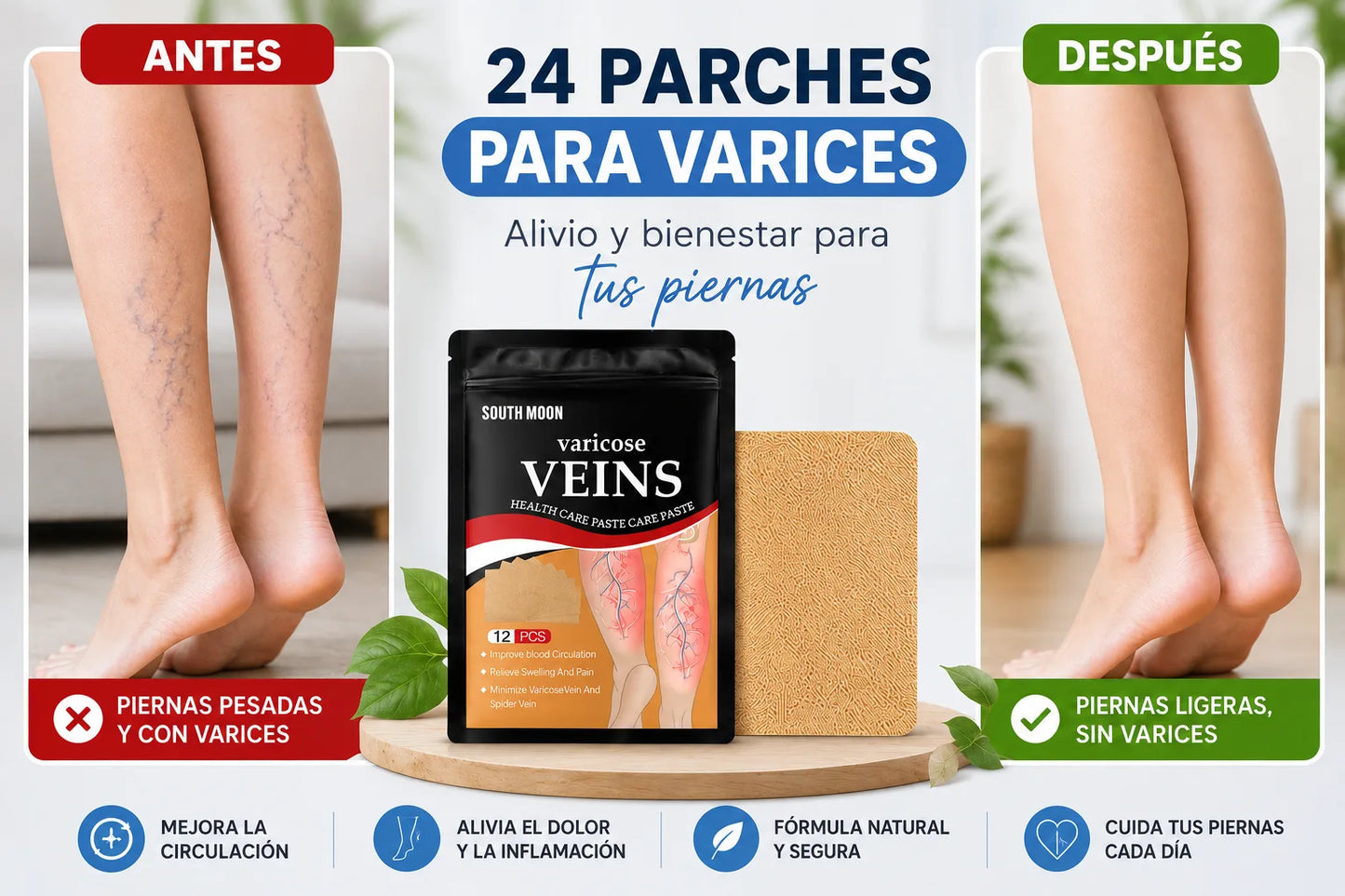 ❤️‍🩹24 Parches🩹Varices ✨