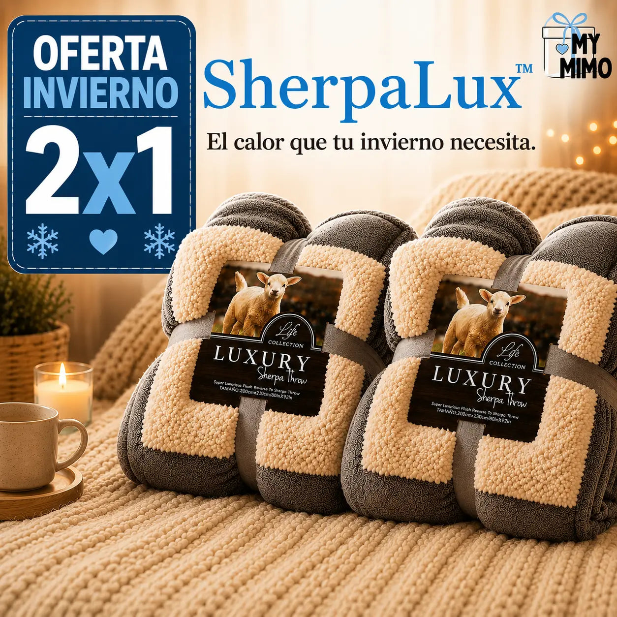🔥SHERPALUX™ El calor que tu invierno necesita🔥