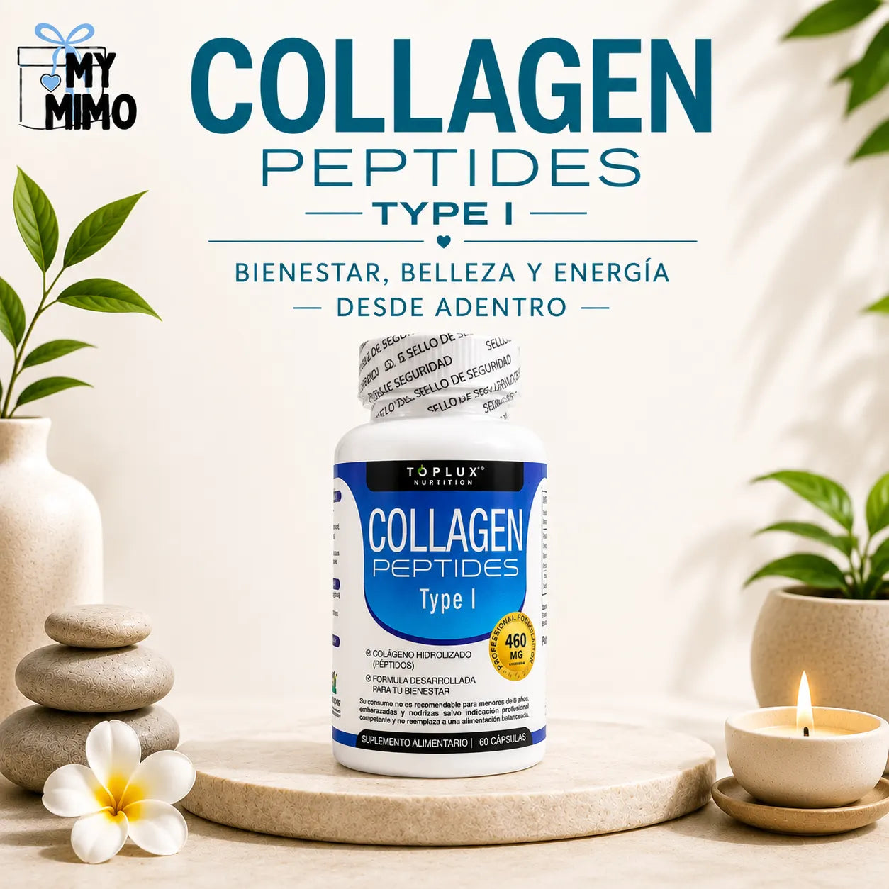 🌿COLAGENO PEPTIDES 460MG