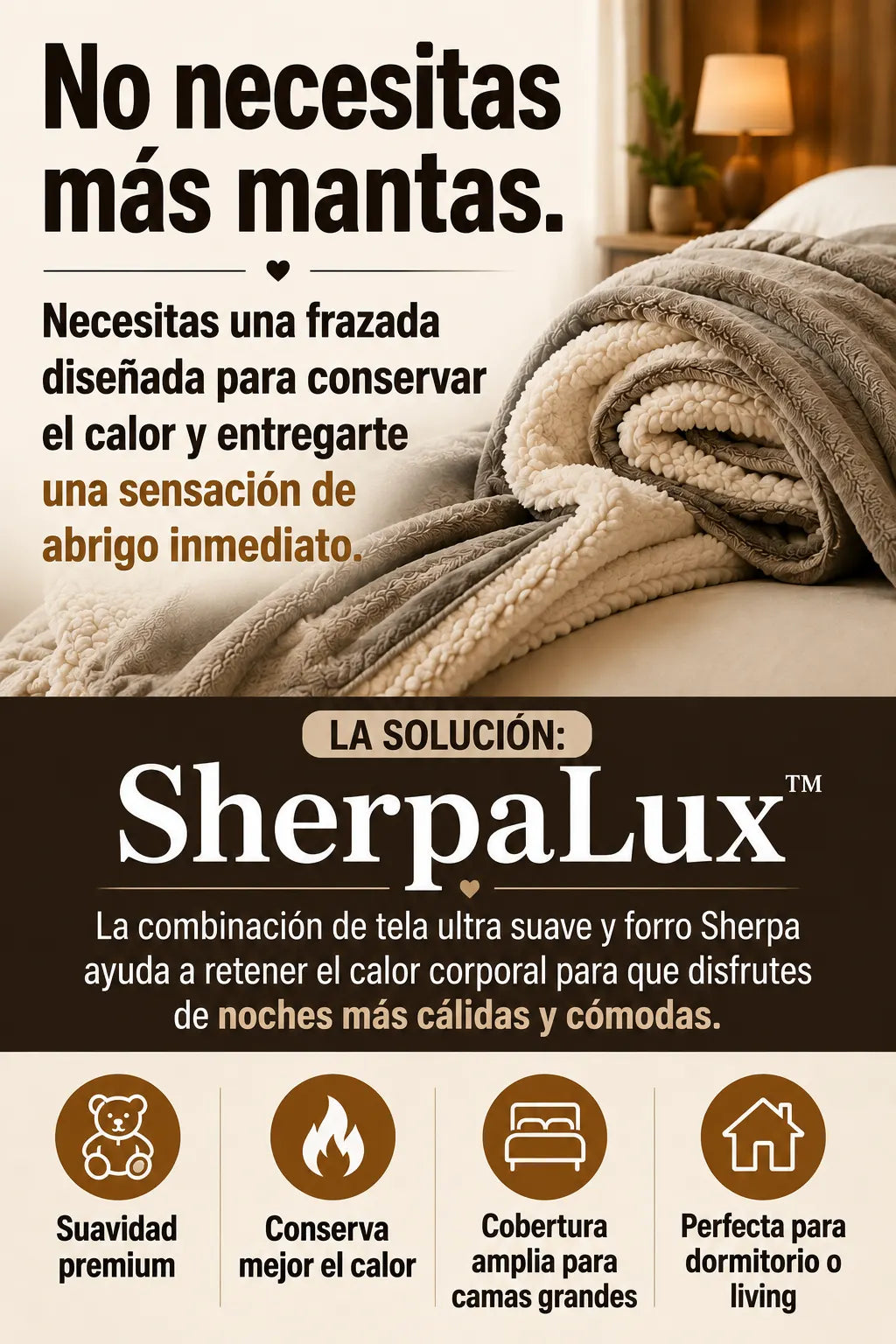 🔥SHERPALUX™ El calor que tu invierno necesita🔥