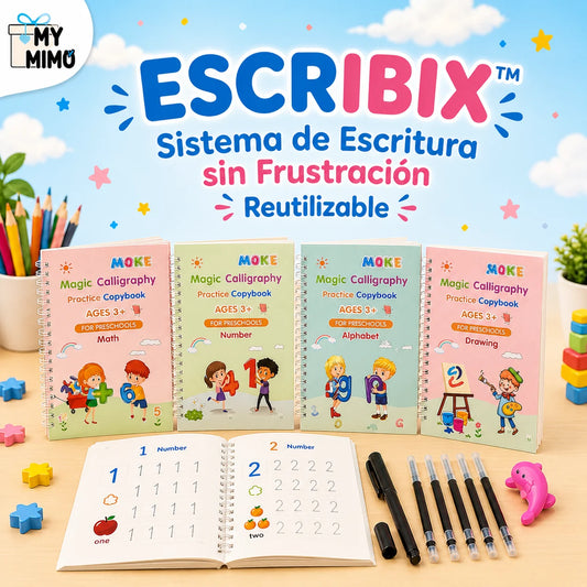 ESCRIBIX™ ✨Sistema de Escritura sin Frustración Reutilizable