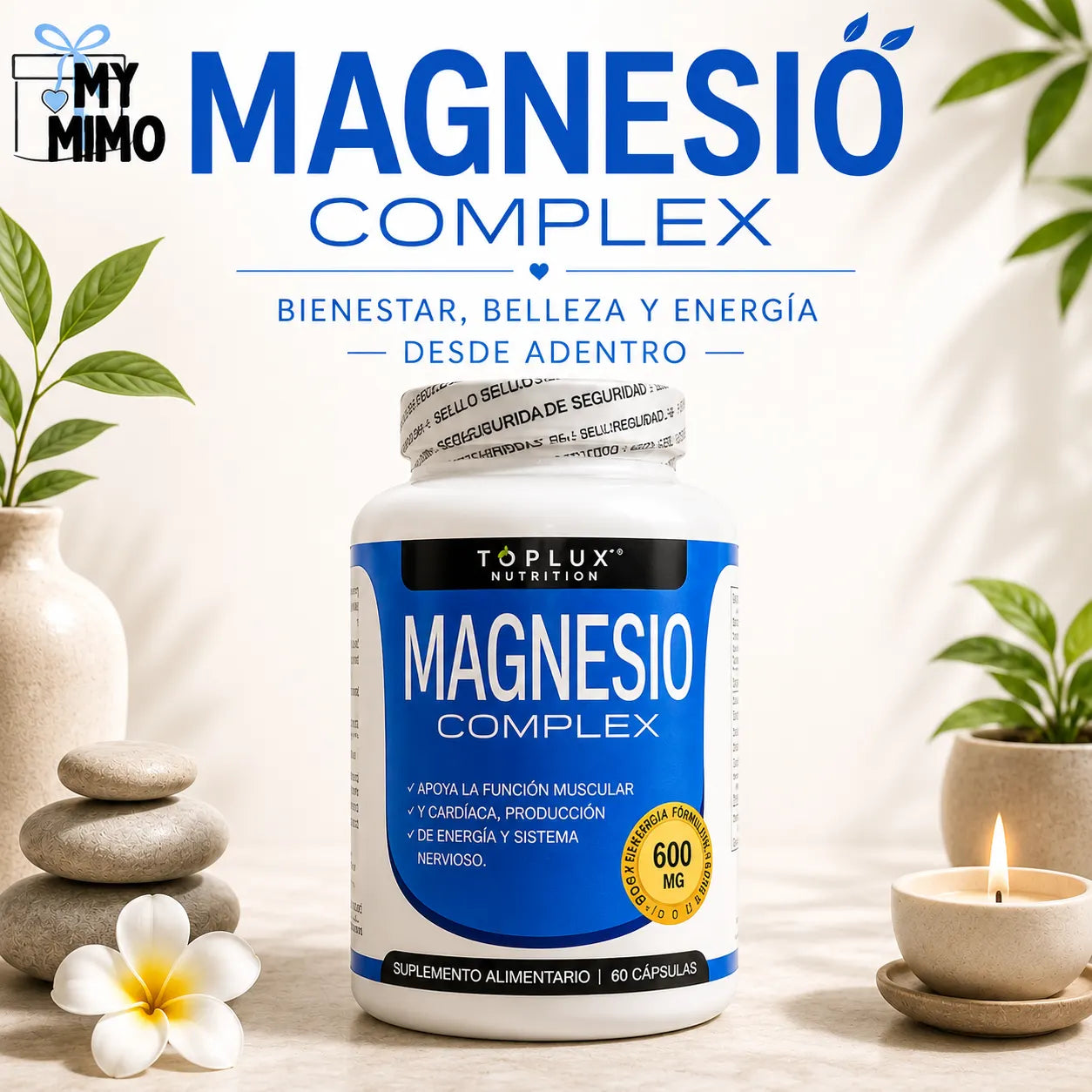 🌿MAGNESIO COMPLEX 600MG