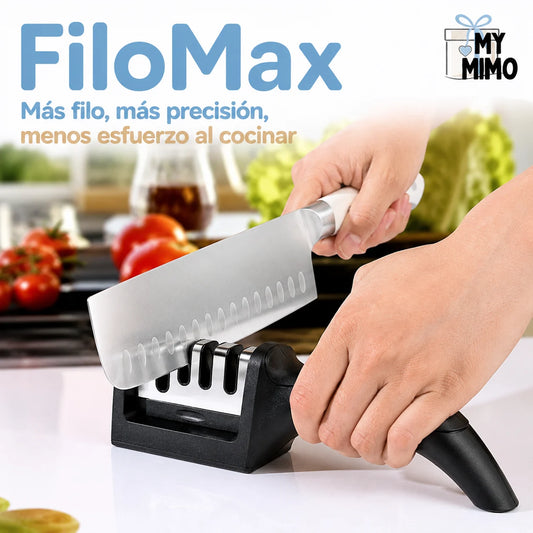 FiloMax - Más filo, más precisión, menos esfuerzo al cocinar
